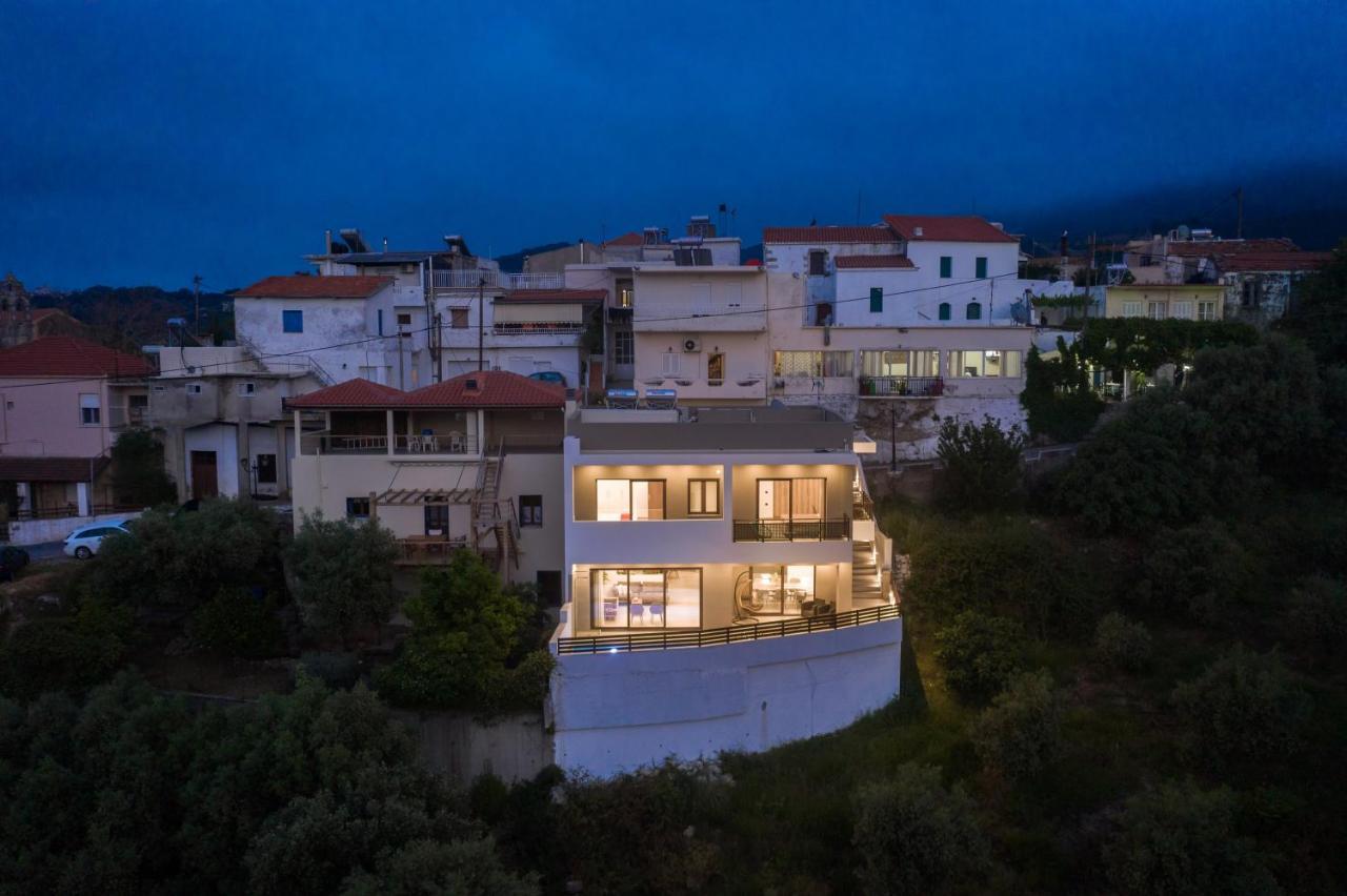 O-Cyanea Villa With Heated Pool Kournás Extérieur photo