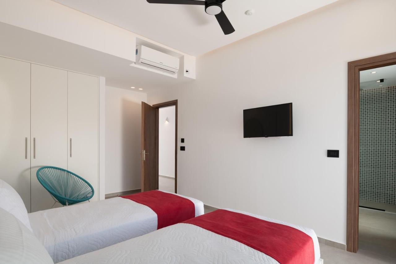 O-Cyanea Villa With Heated Pool Kournás Extérieur photo