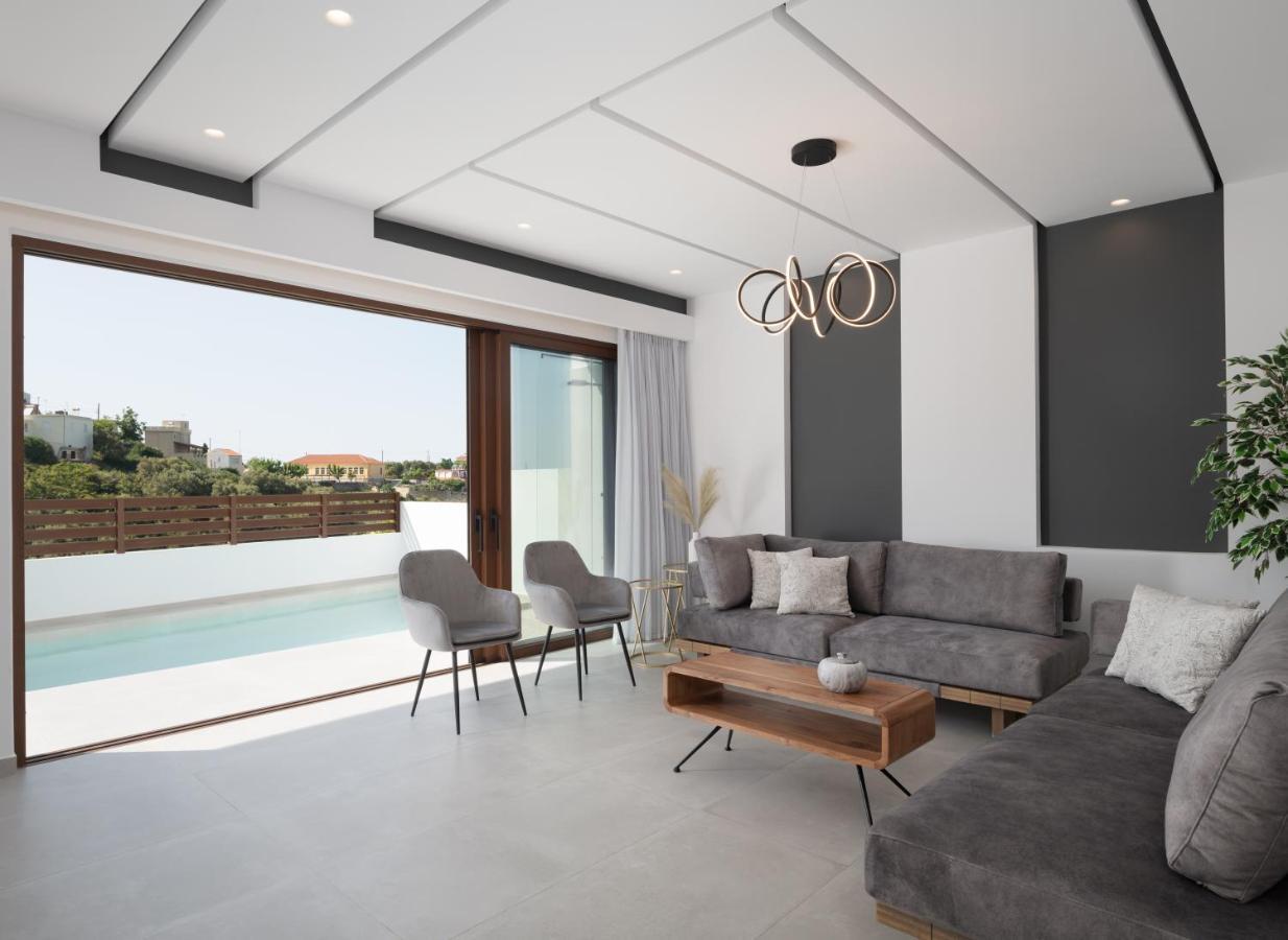 O-Cyanea Villa With Heated Pool Kournás Extérieur photo