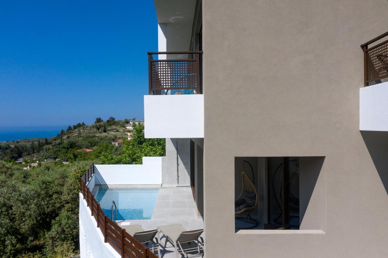 O-Cyanea Villa With Heated Pool Kournás Extérieur photo